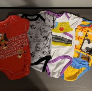 Bundle of Toy Story onesies